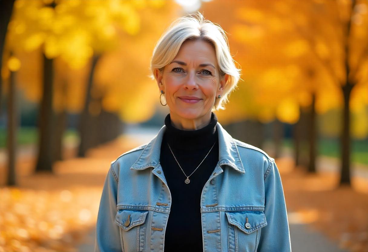 Rock a Jean Jacket After 50