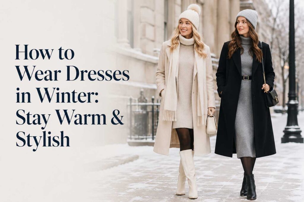 How to Wear Dresses in Winter: Stay Warm & Stylish