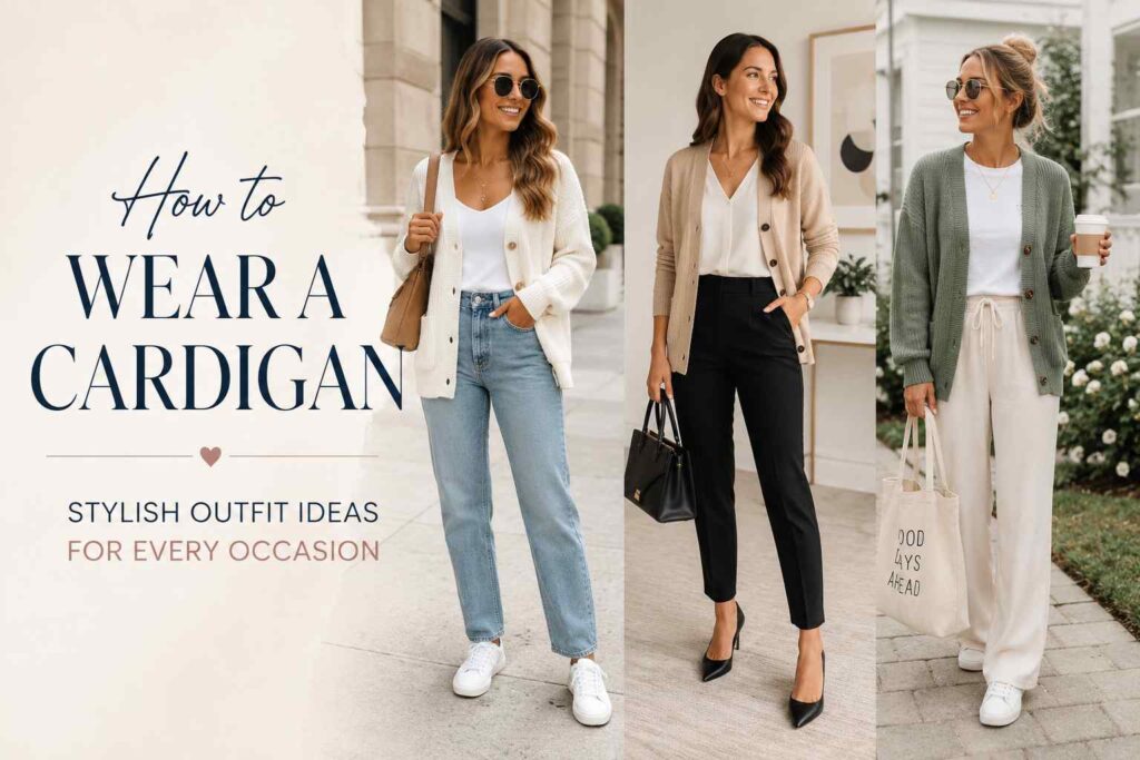 How to Wear a Cardigan: Stylish Outfit Ideas for Every Occasion