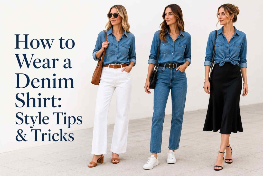 How to Wear a Denim Shirt: Style Tips & Tricks