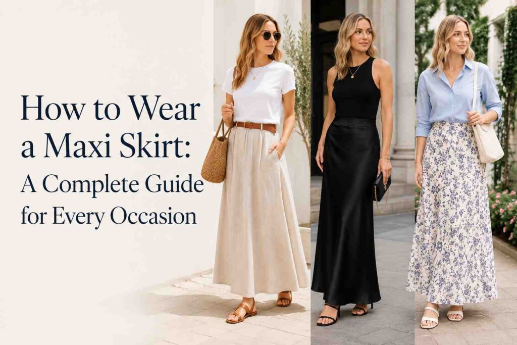 How to Wear a Maxi Skirt: A Complete Guide for Every Occasion