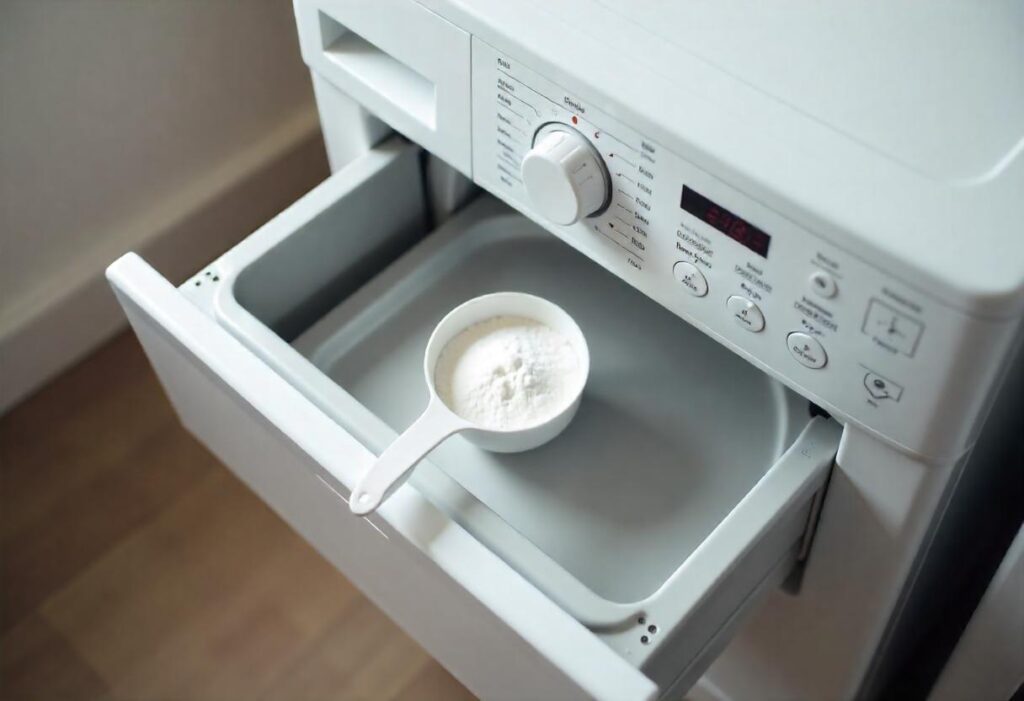 how to clean washing machine with vinegar and baking soda