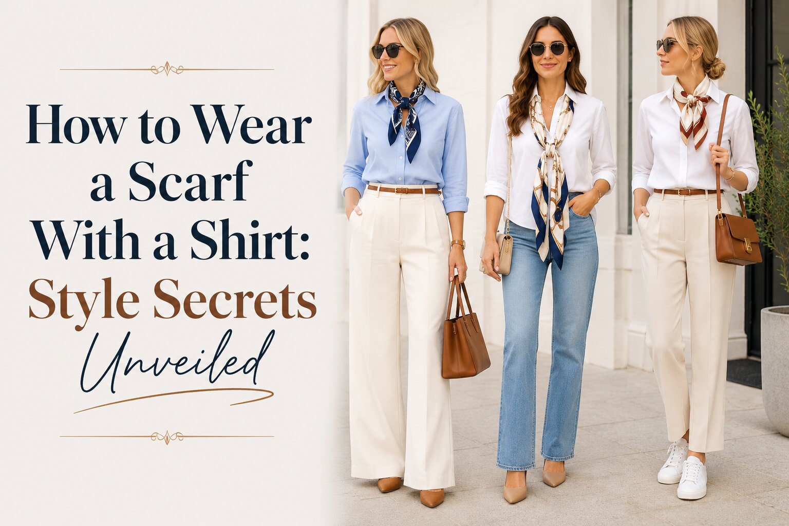 How to Wear a Scarf With a Shirt: Style Secrets Unveiled