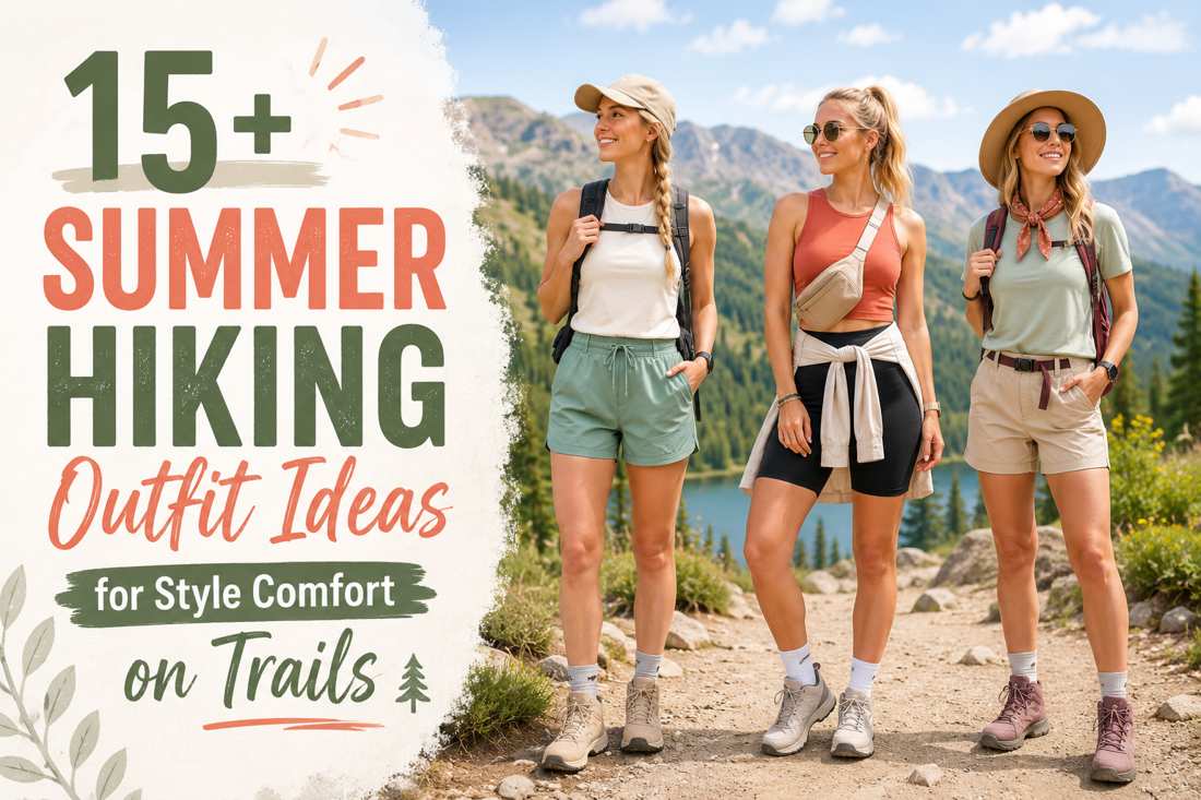 15+ Summer Hiking Outfit Ideas for Style Comfort on Trails