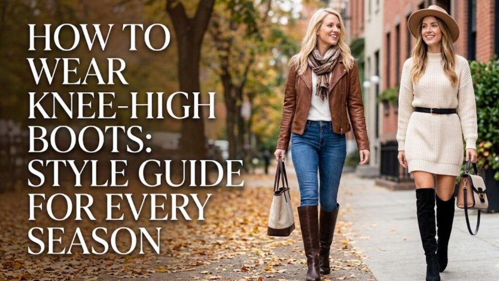How to Wear Knee-High Boots