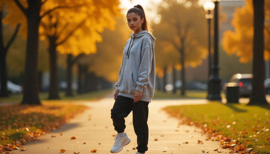 sweatpants outfit ideas