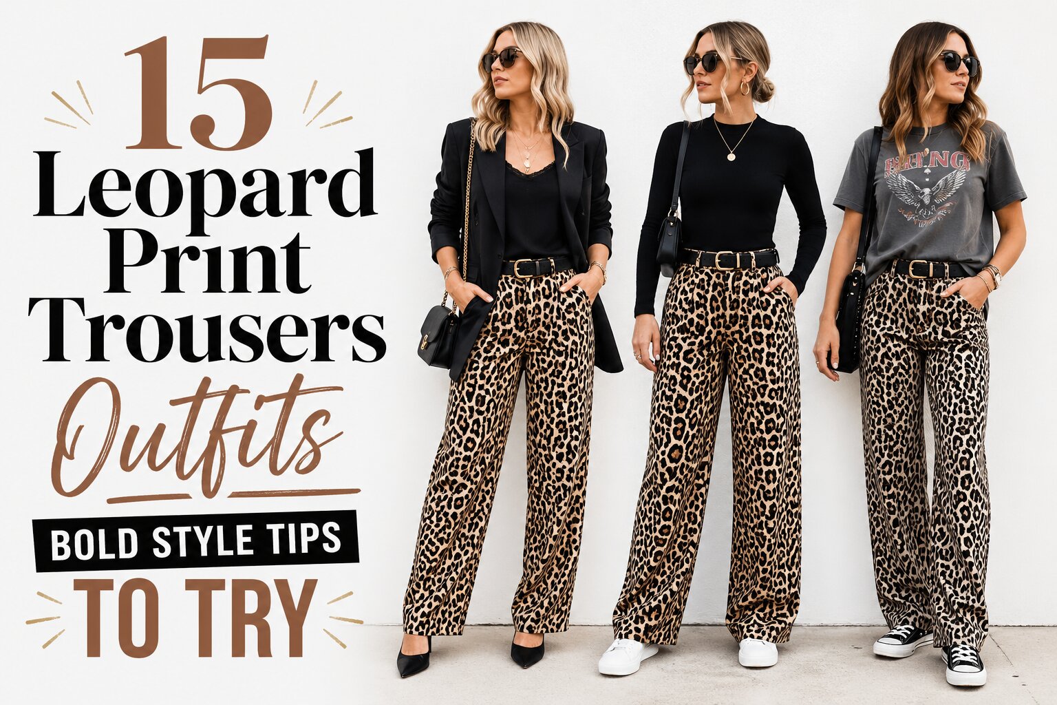 15 Leopard Print Trousers Outfits Bold Style Tips to Try