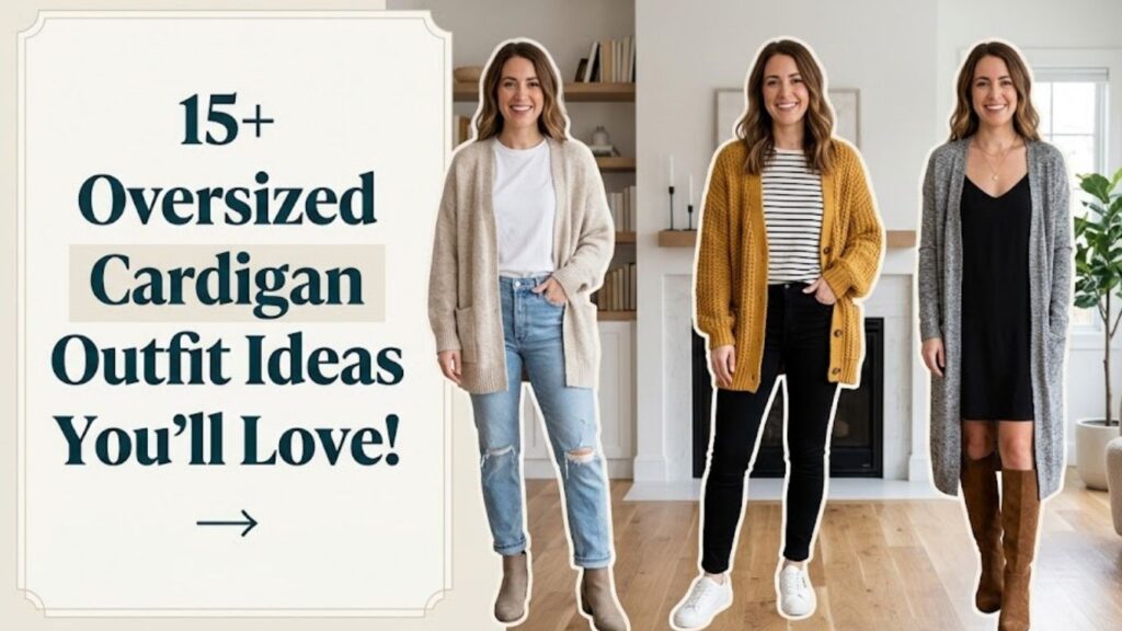 Oversized Cardigan Outfit