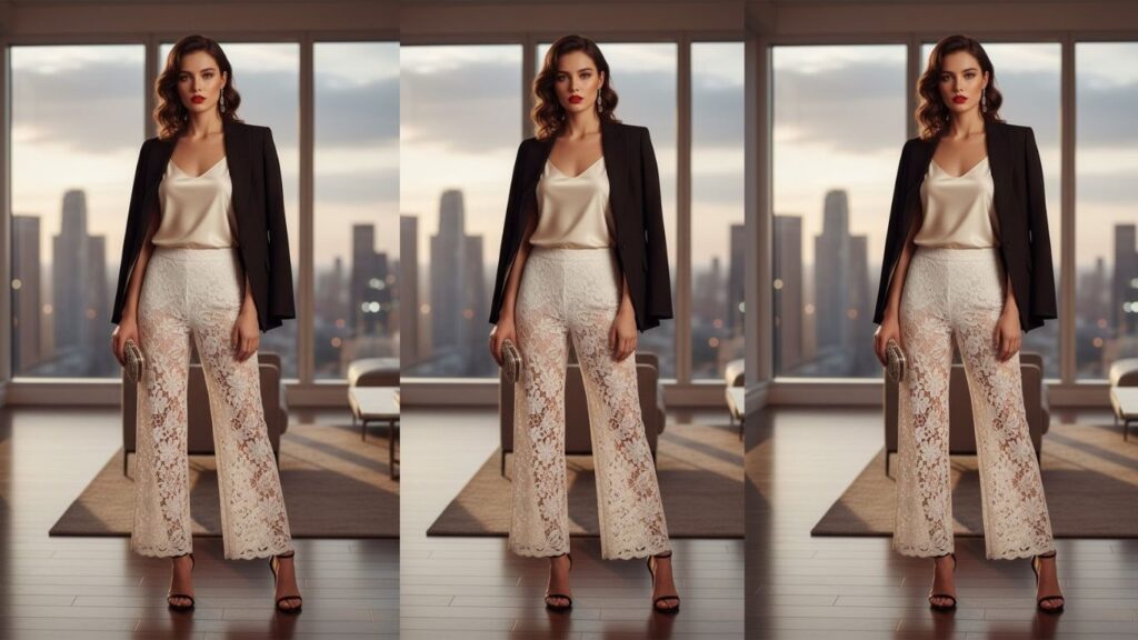 16 Lace Trousers Outfits
