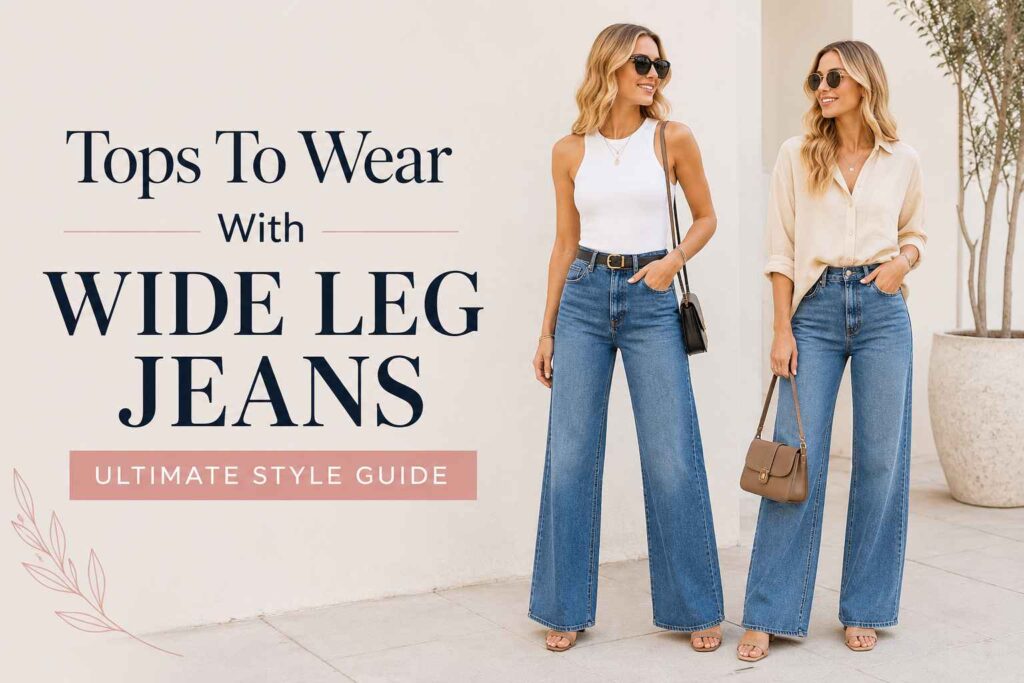 Tops To Wear With Wide Leg Jeans