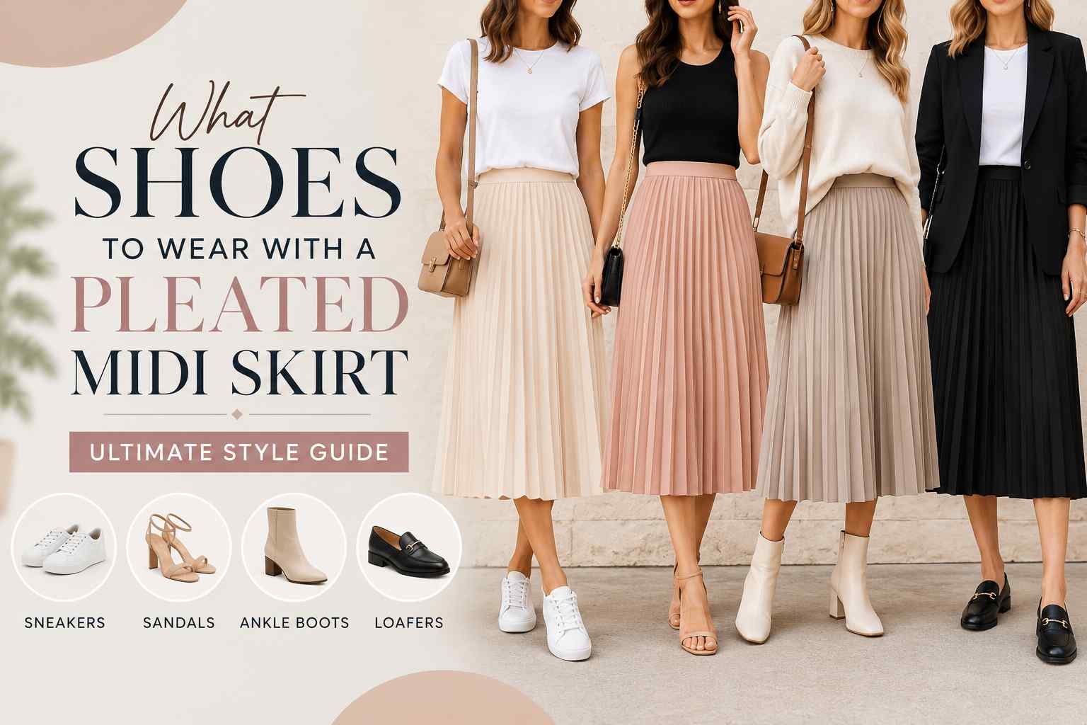 What Shoes to Wear with a Pleated Midi Skirt: Ultimate Style Guide