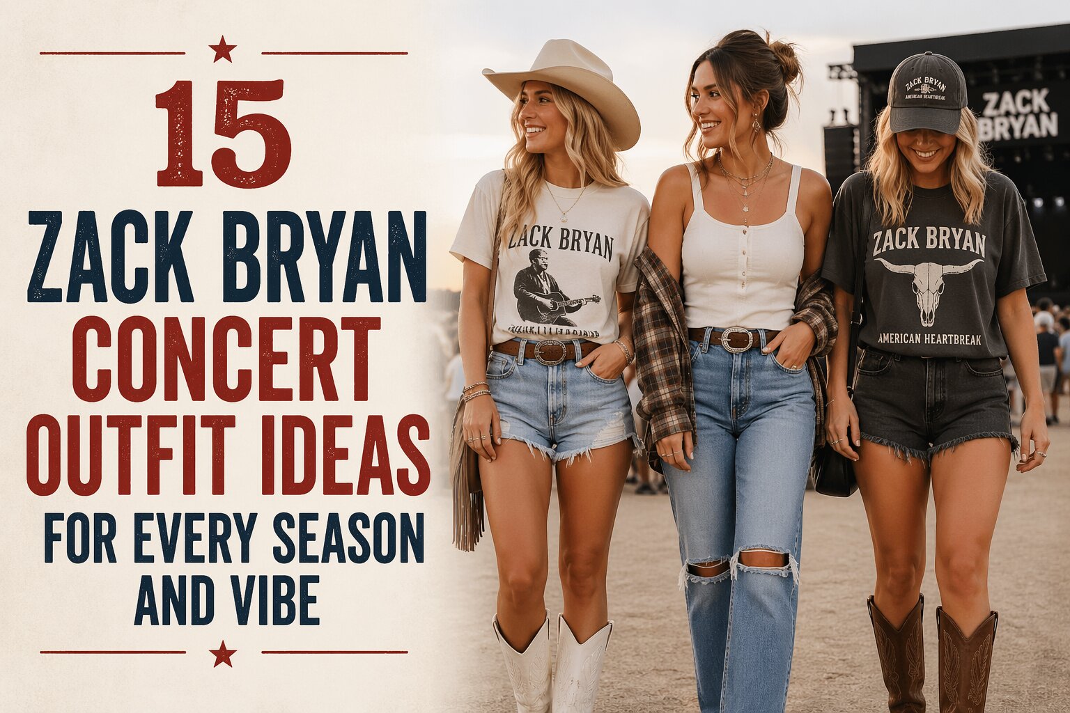 15 Zack Bryan Concert Outfit Ideas for Every Season and Vibe