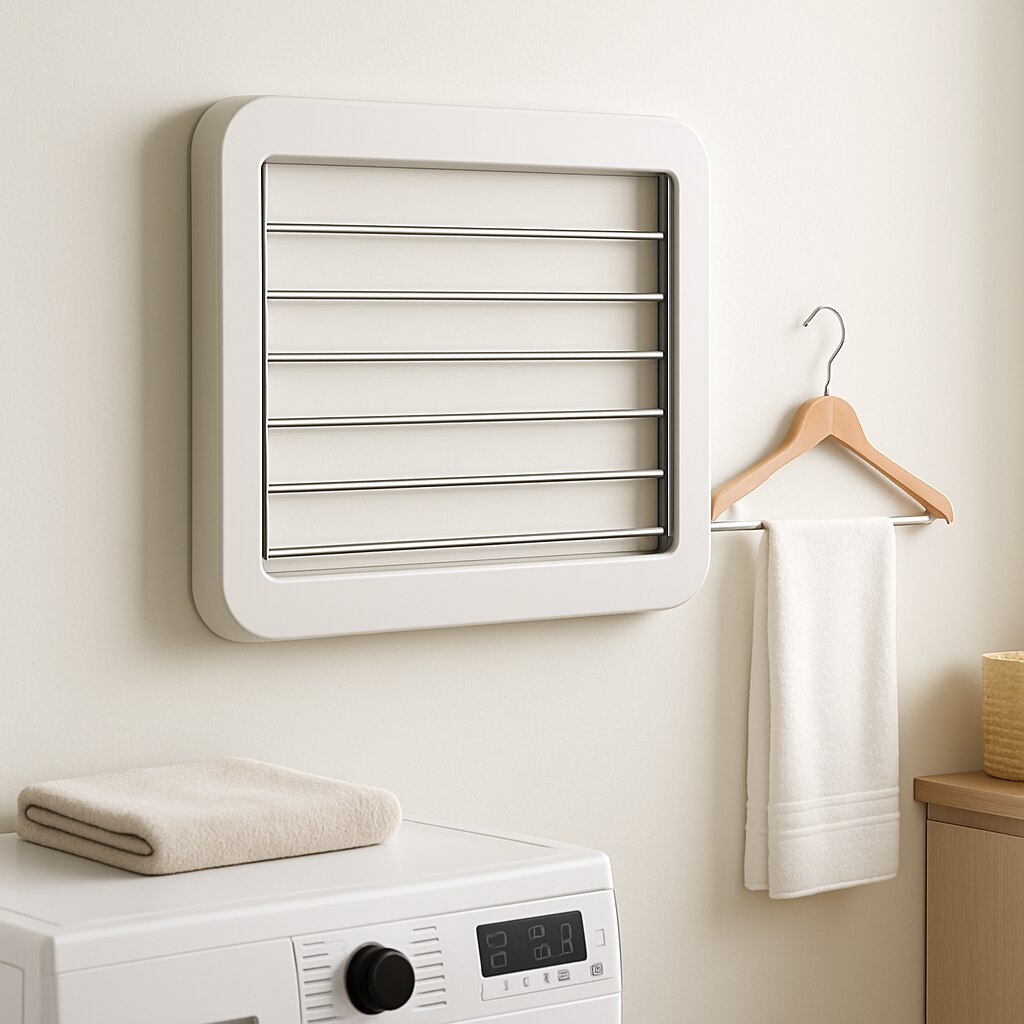 Wall-Mounted Drying Rack