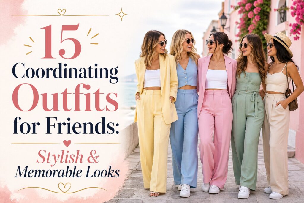 15 Coordinating Outfits for Friends
