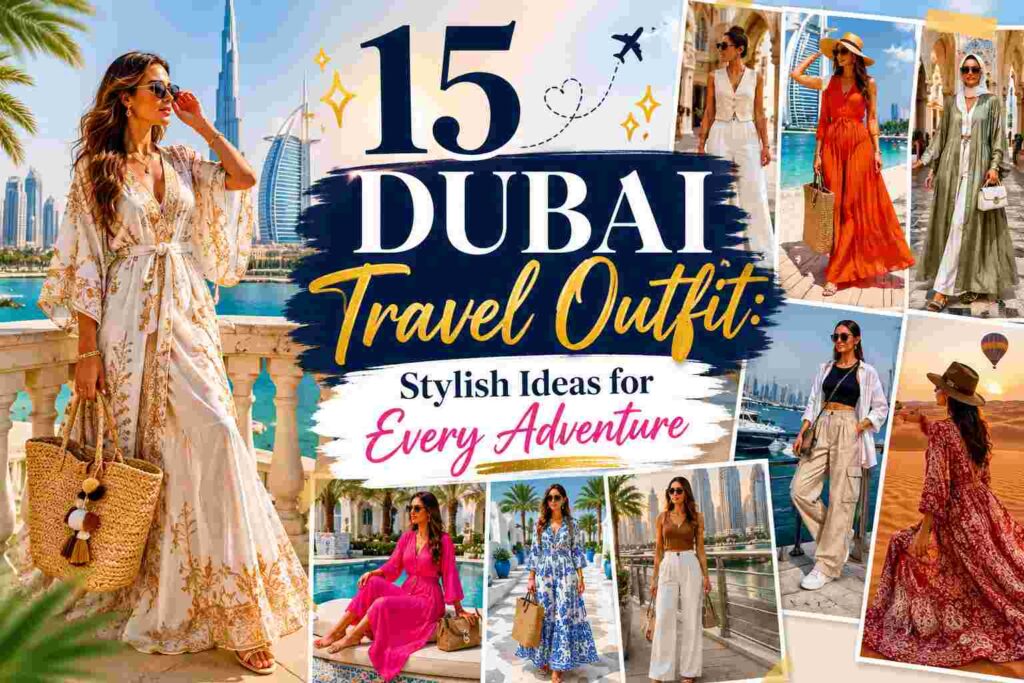 15 Dubai Travel Outfits