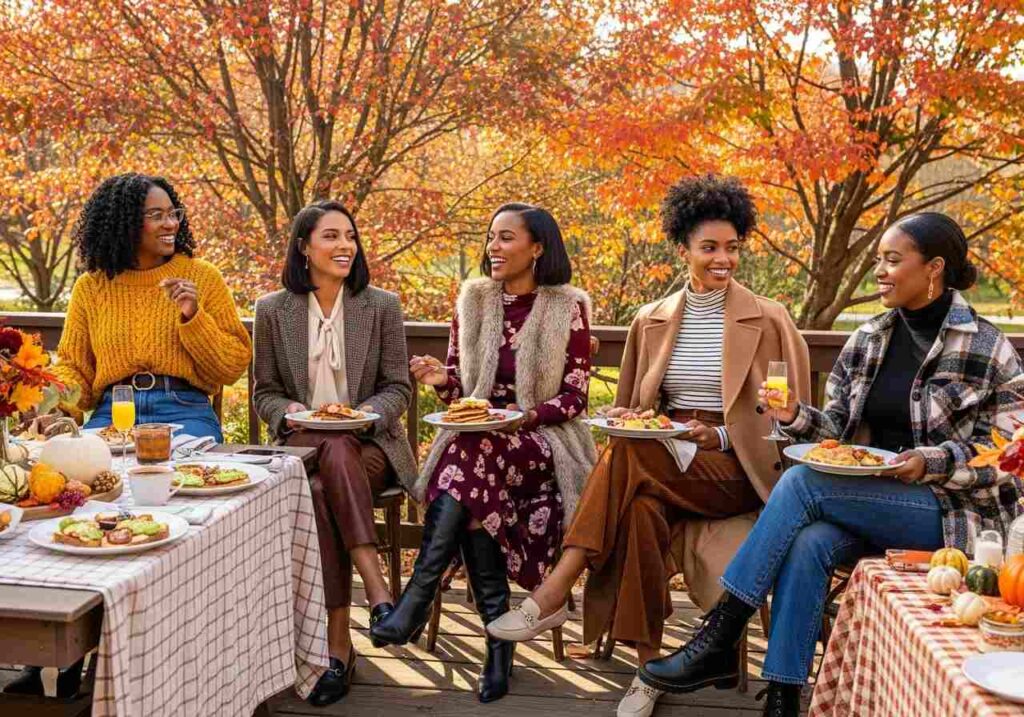15 Fall Brunch Outfit Black Women