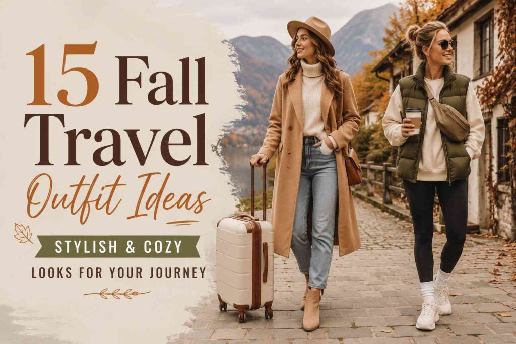 15 Fall Travel Outfit Ideas