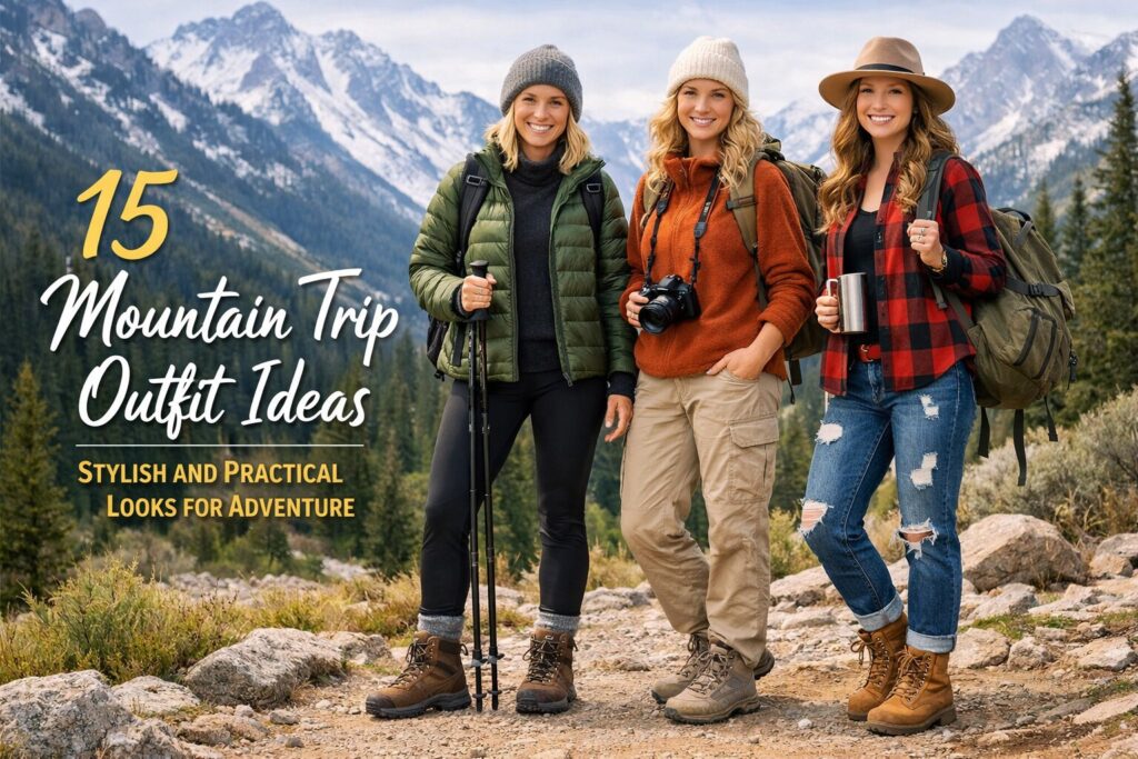 15 Mountain Trip Outfit Ideas