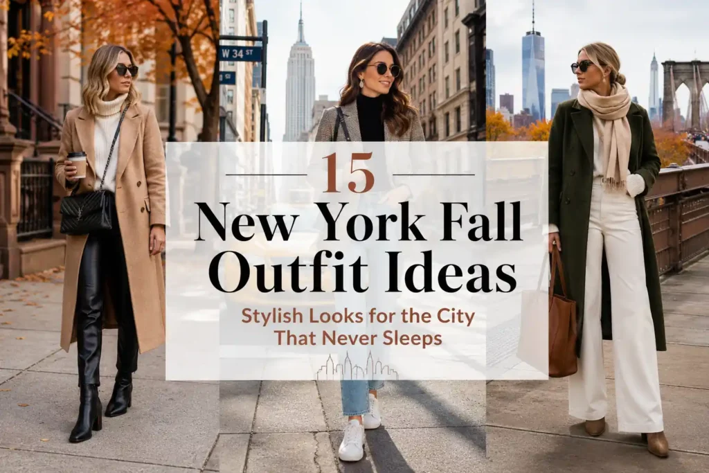 15 New York Fall Outfit Ideas: Stylish Looks for the City That Never Sleeps