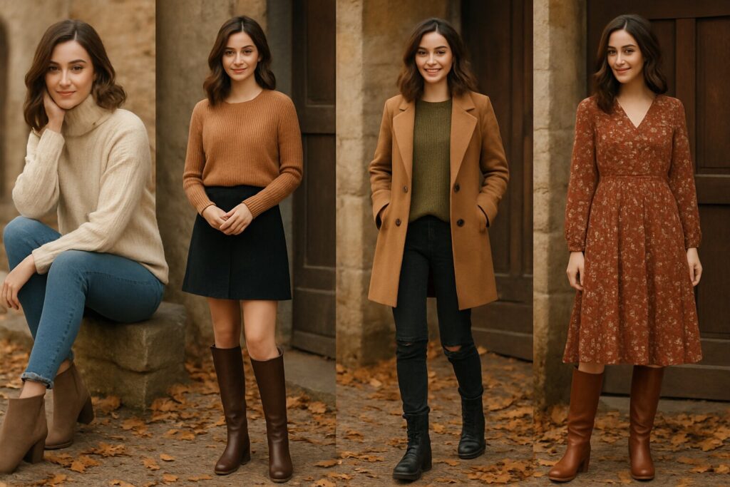 30+ Fall Boots Outfit Ideas