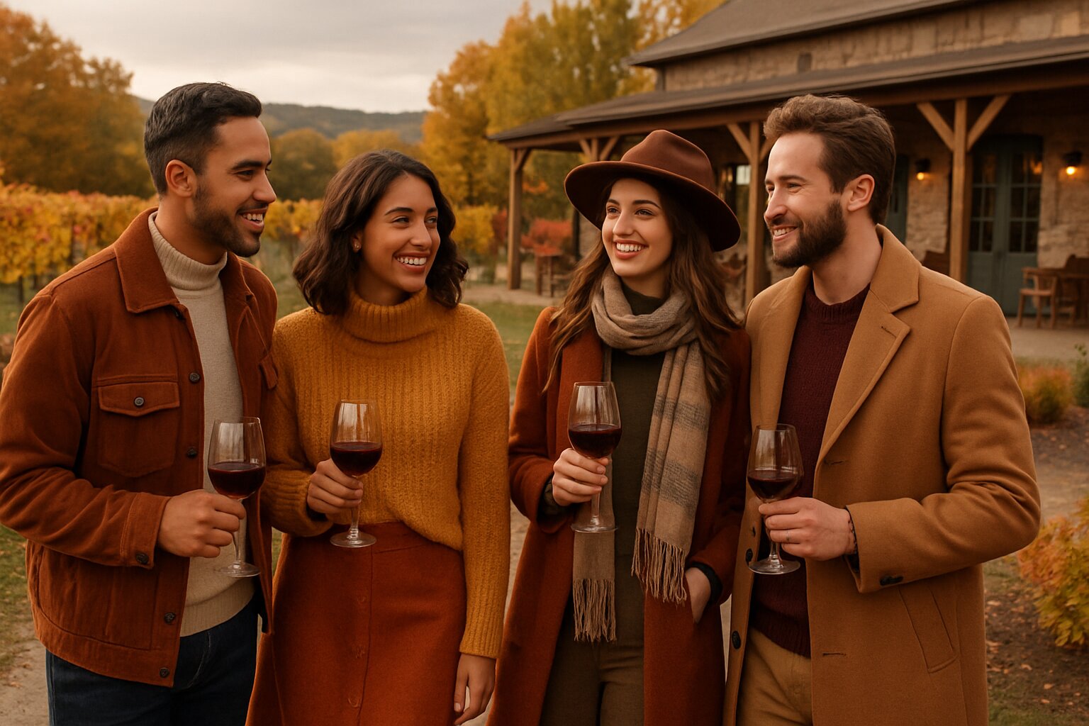 30+ Fall Winery Outfit Ideas for Effortless Seasonal Style