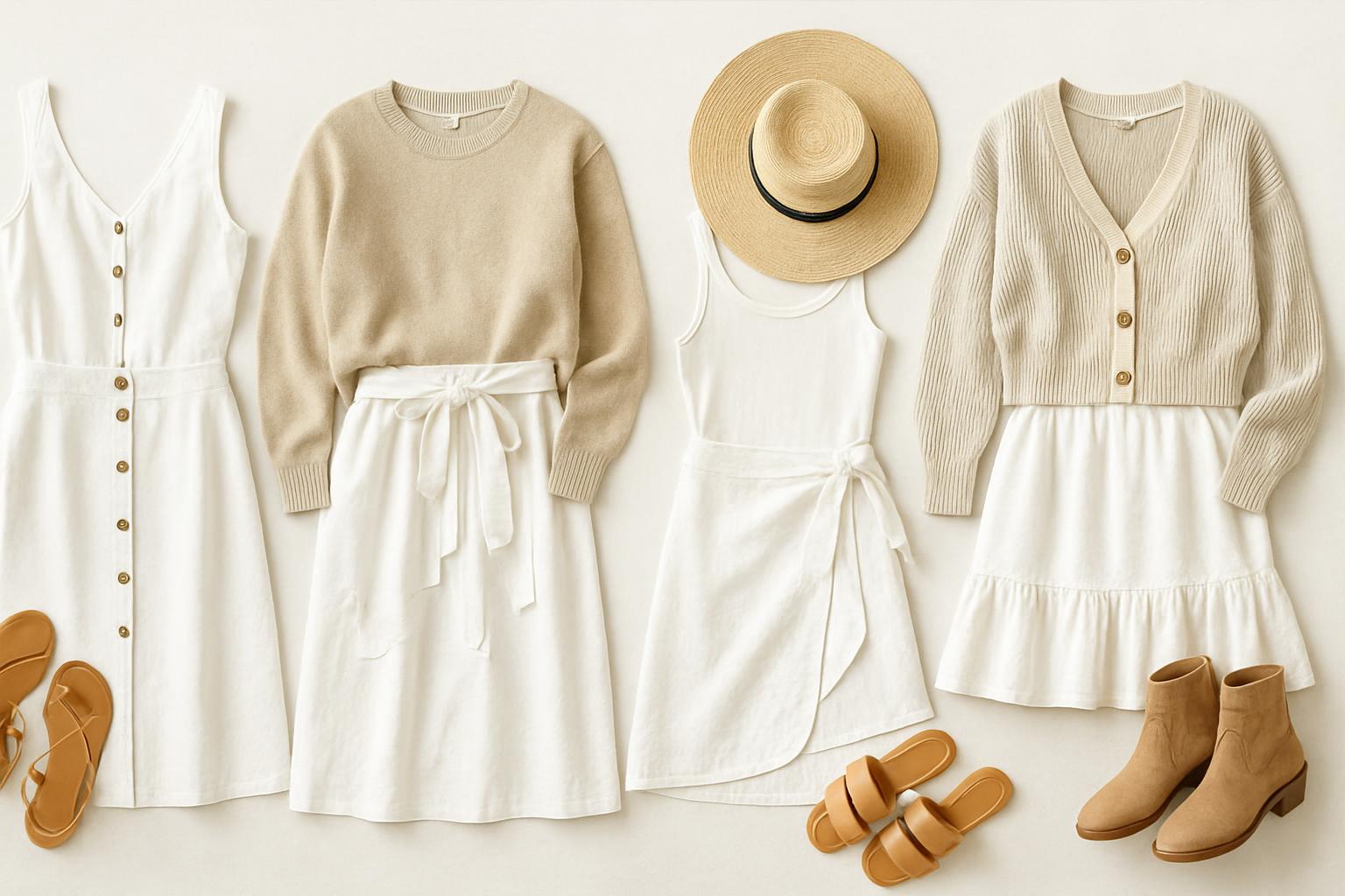 30+ White Linen Skirt Outfit Ideas for Every Season and Style