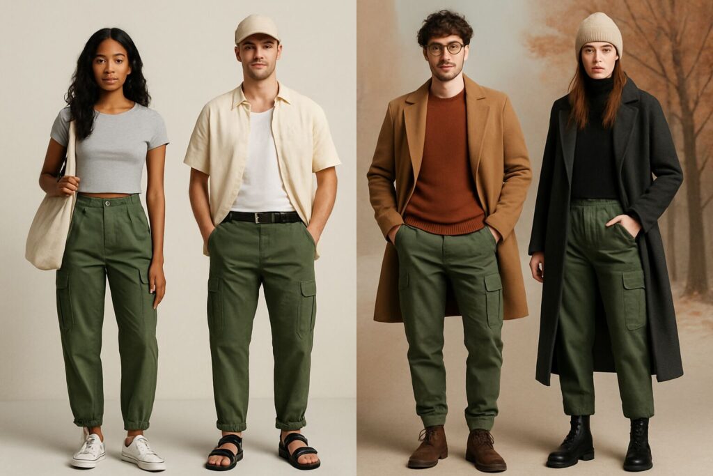 Green Cargo Pants Outfit Ideas