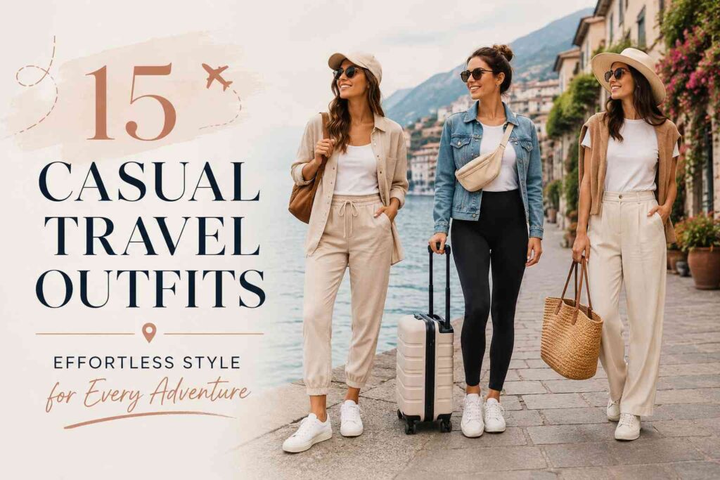 15 Casual Travel Outfits