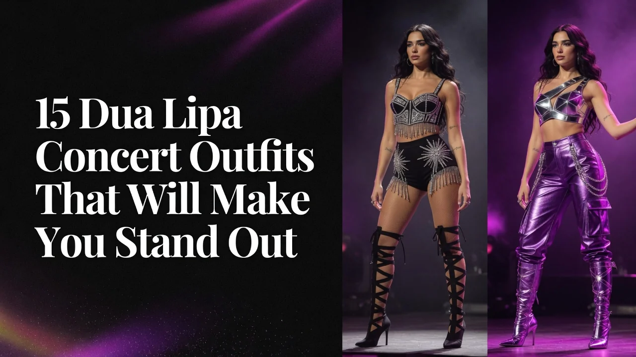 15 Dua Lipa Concert Outfits That Will Make You Stand Out