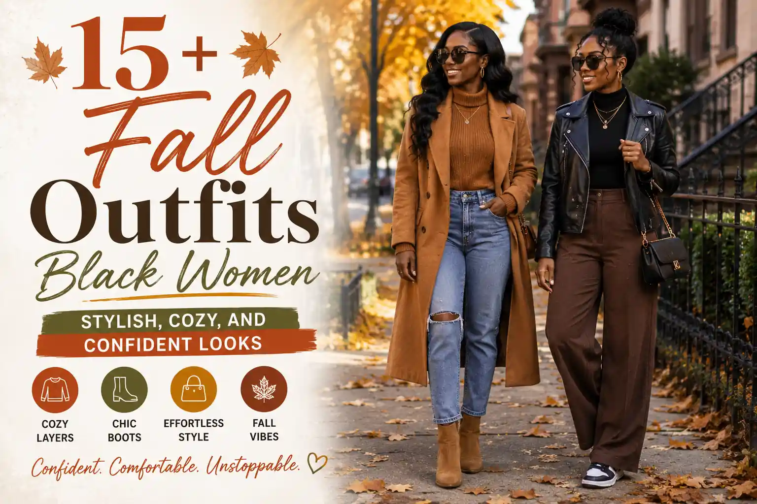 15+ Fall Outfits Black Women: Stylish, Cozy, and Confident Looks