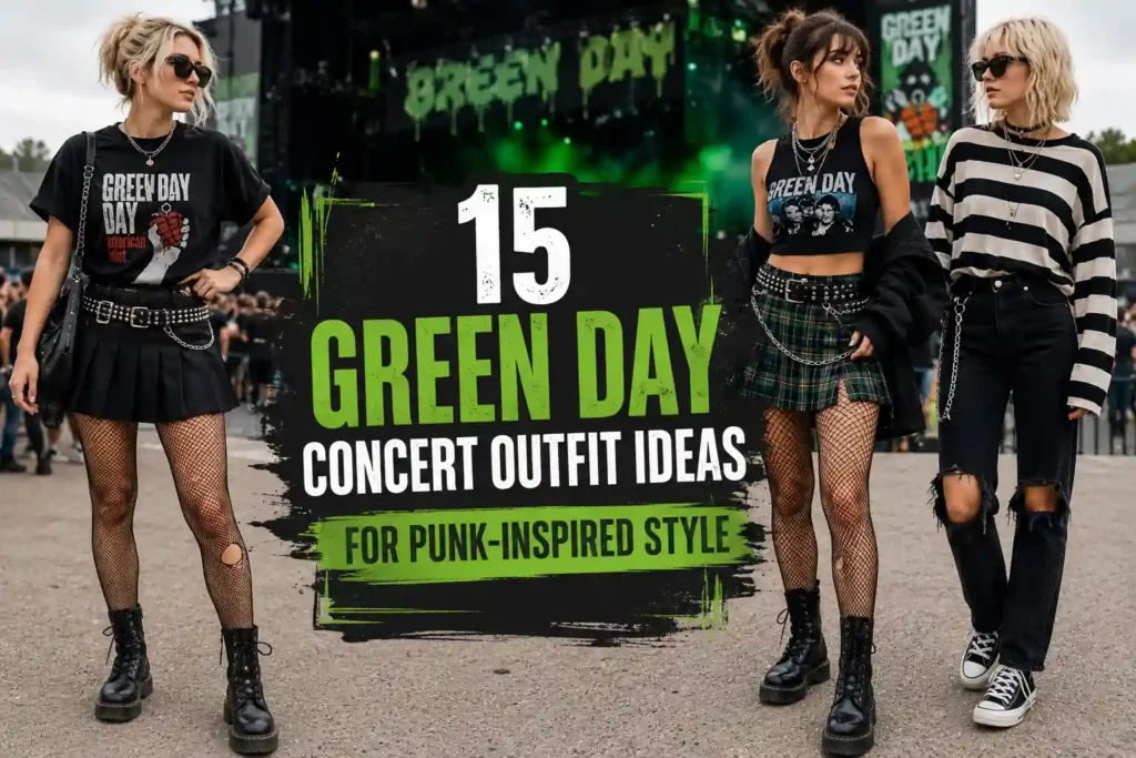 15 Green Day Concert Outfit Ideas for Punk-Inspired Style