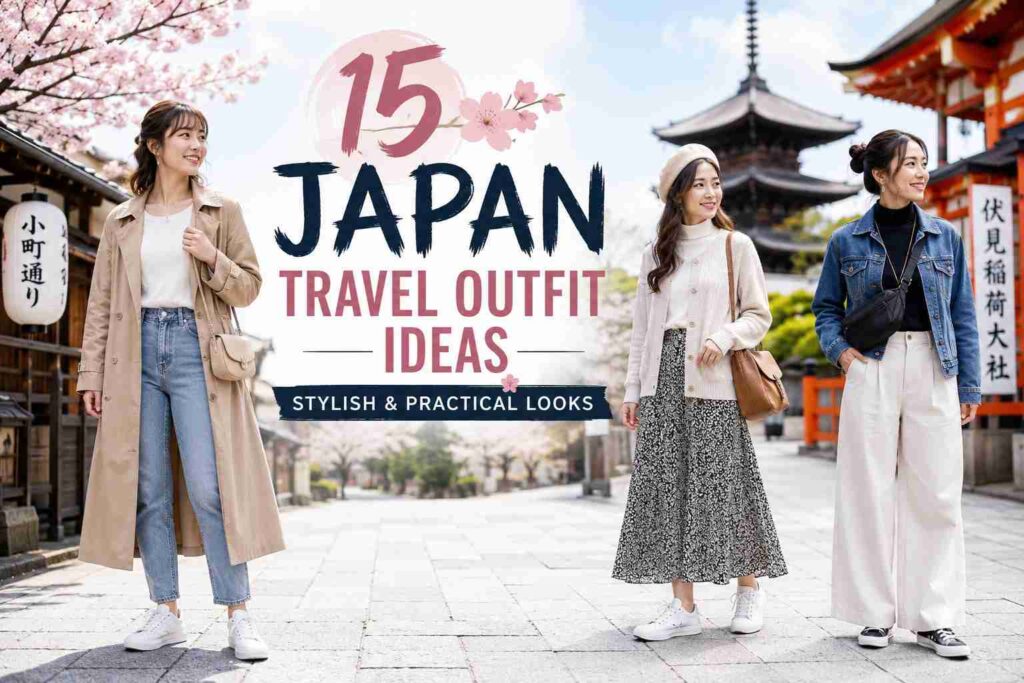 15 Japan Travel Outfit Ideas