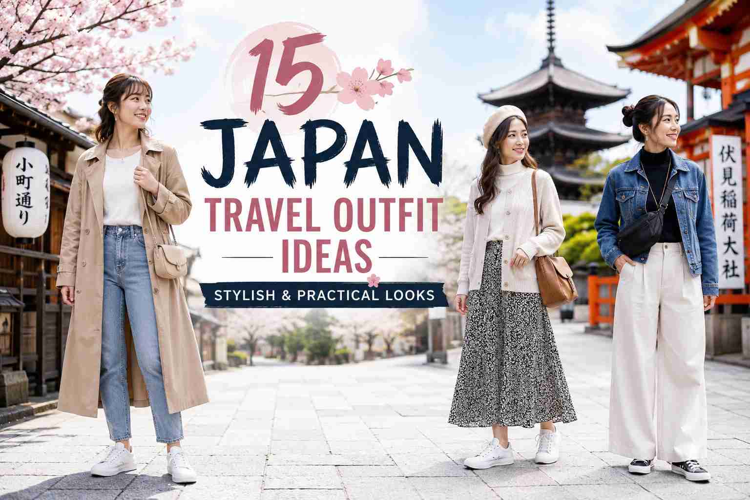 15 Japan Travel Outfit Ideas: Stylish & Practical Looks