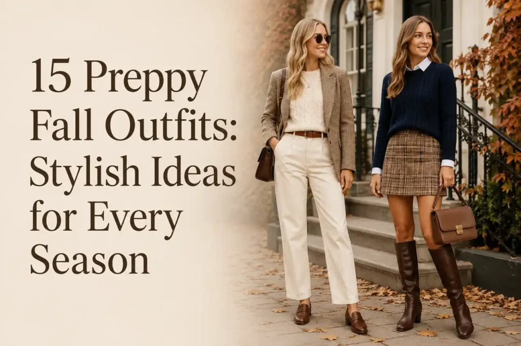 15 Preppy Fall Outfits: Stylish Ideas for Every Season