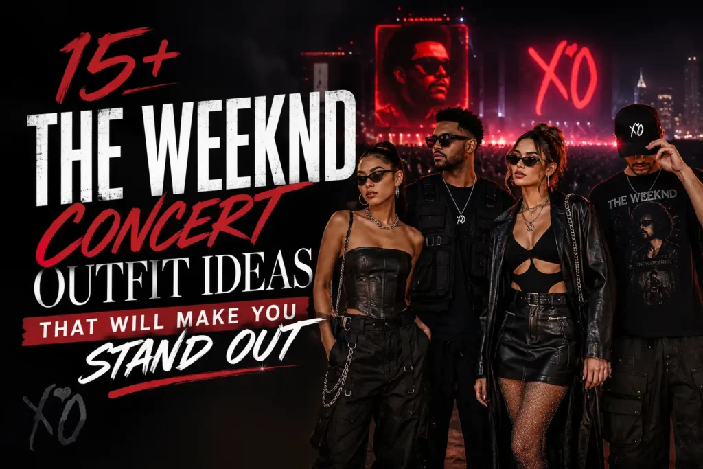 15+ The Weeknd Concert Outfit Ideas That Will Make You Stand Out