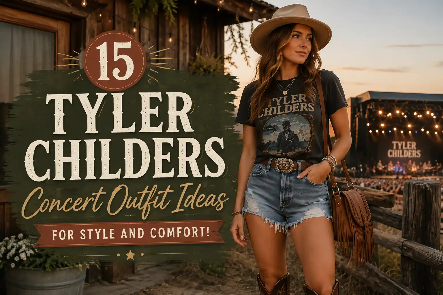 15 Tyler Childers Concert Outfit Ideas for Style and Comfort