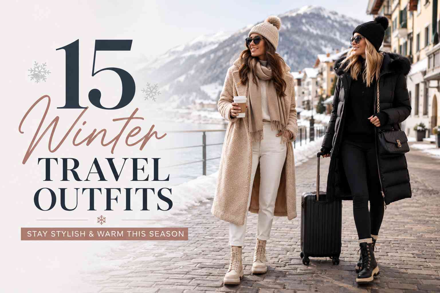 15 Winter Travel Outfits: Stay Stylish & Warm This Season