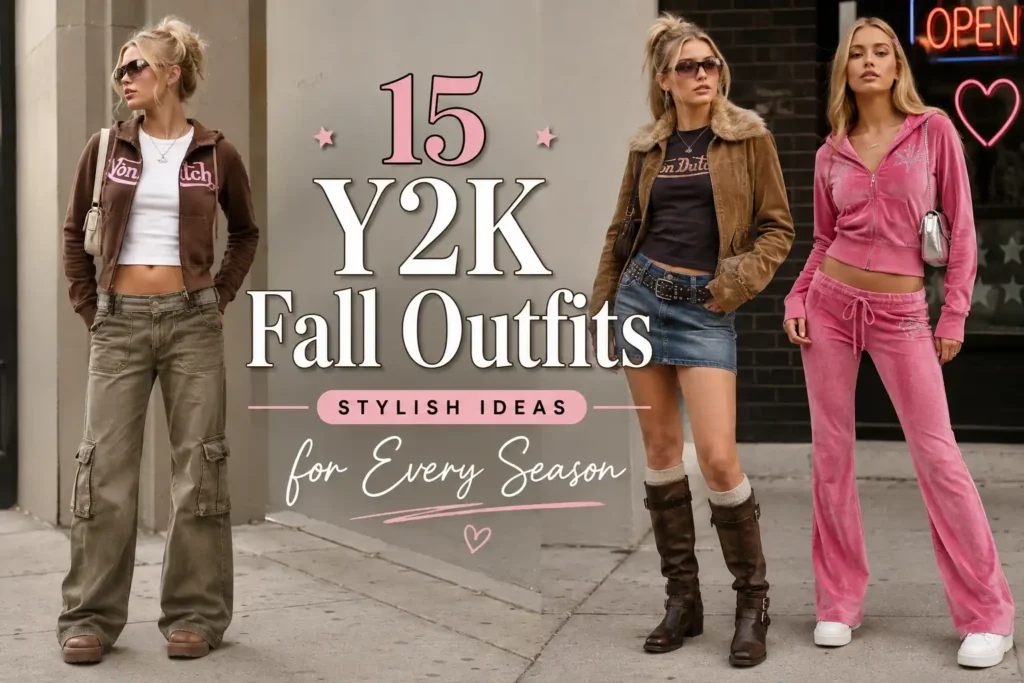 15 Y2K Fall Outfits: Stylish Ideas for Every Season