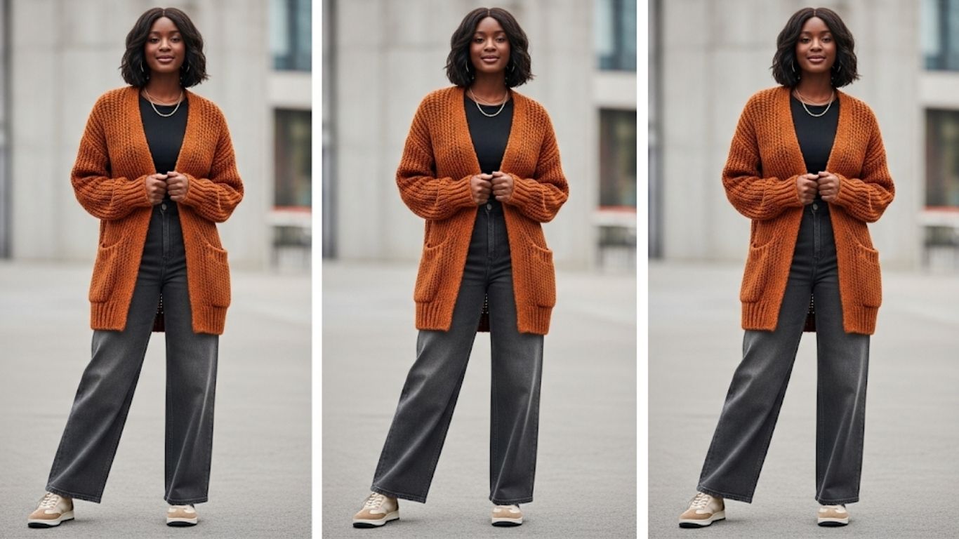 17 Cardigan Outfits for Black Women: Chic, Cozy & Timeless Looks