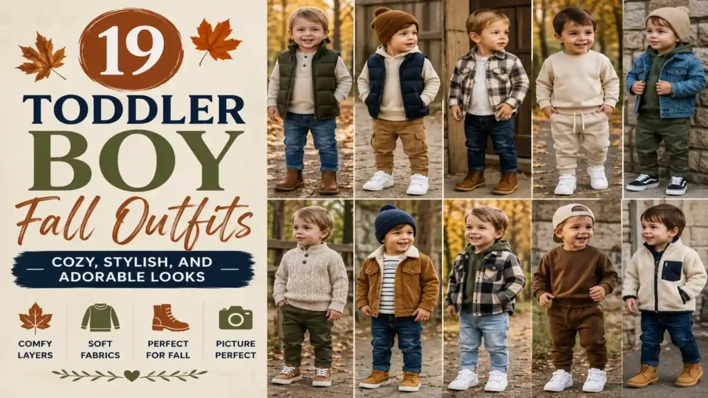 19 Toddler Boy Fall Outfits: Cozy, Stylish, and Adorable Looks