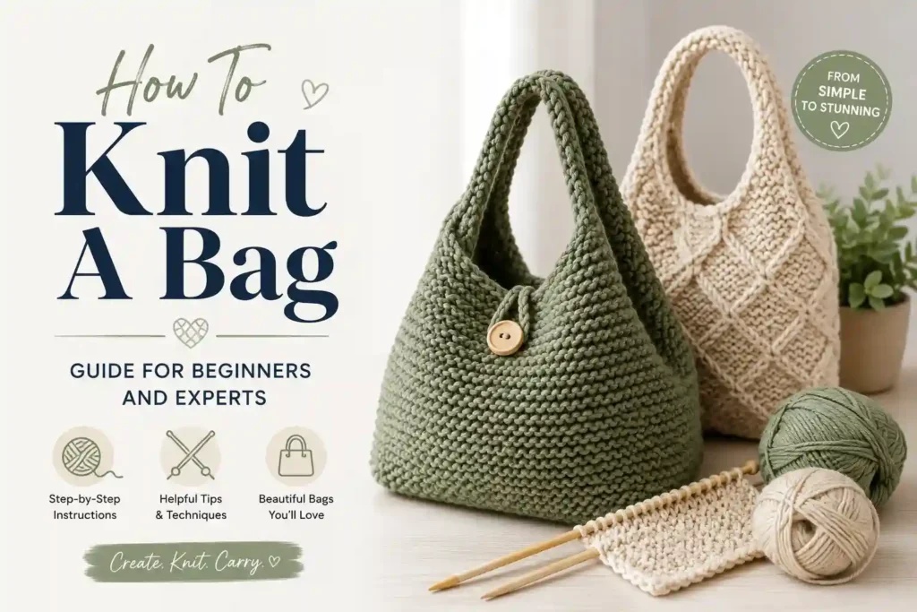 How To Knit A Bag