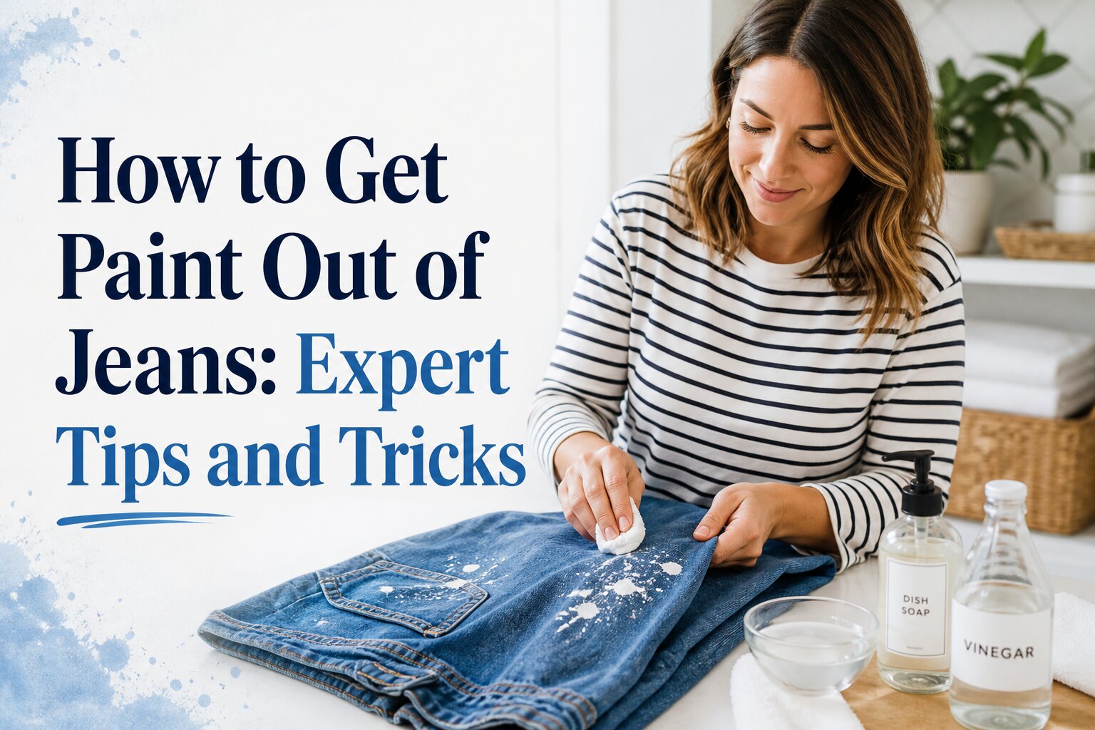 How to Get Paint Out of Jeans