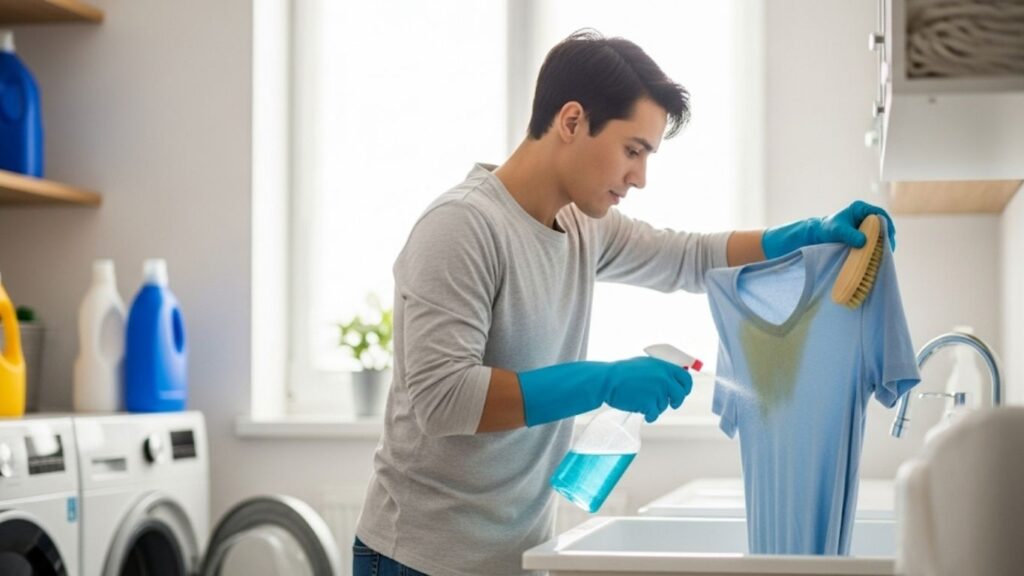 How to Remove Sweat Stains from Clothes
