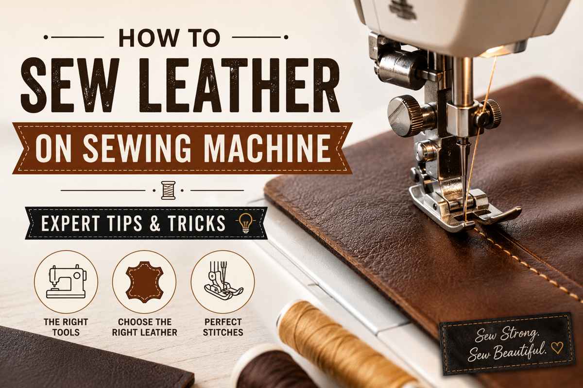 How to Sew Leather on Sewing Machine: Expert Tips & Tricks