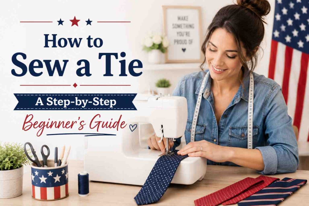 How to Sew a Tie: A Step-by-Step Beginner's Guide