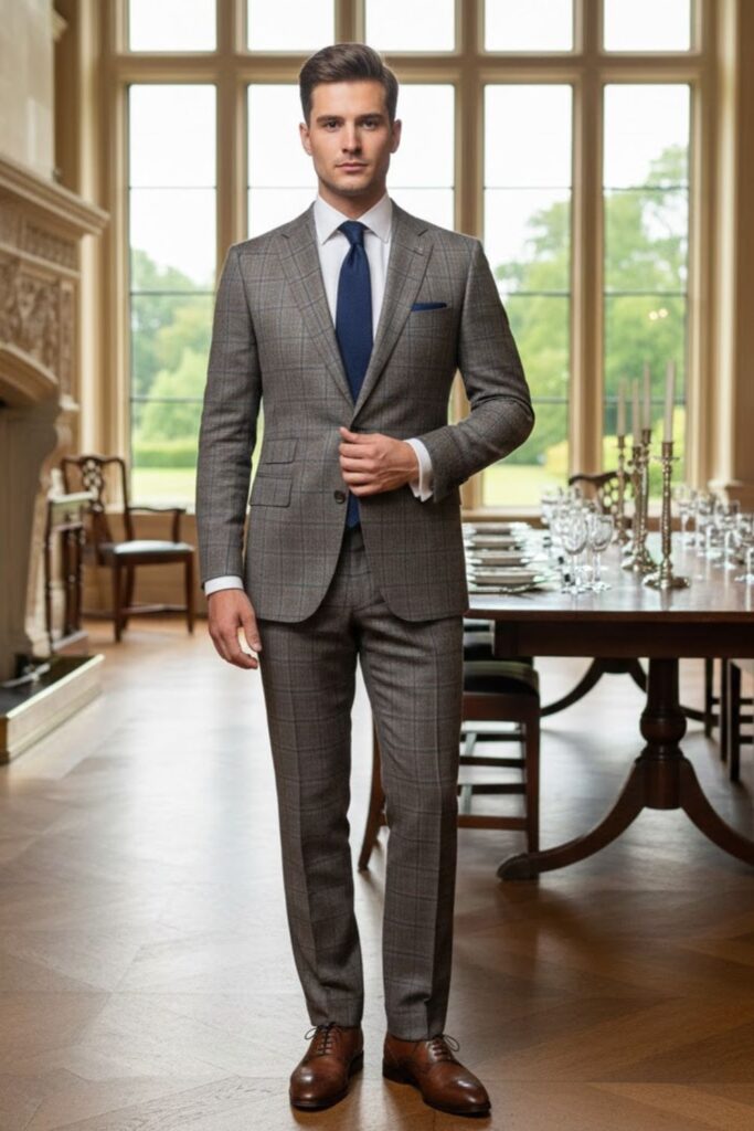 10. The Plaid Wool Suit