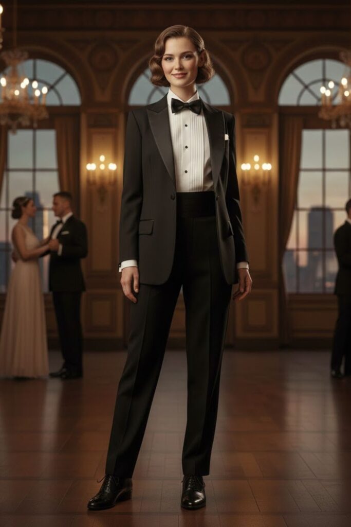 13. Tuxedo with Bow Tie and Cufflinks