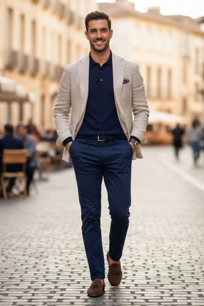 14. The Blazer and Polo Combo