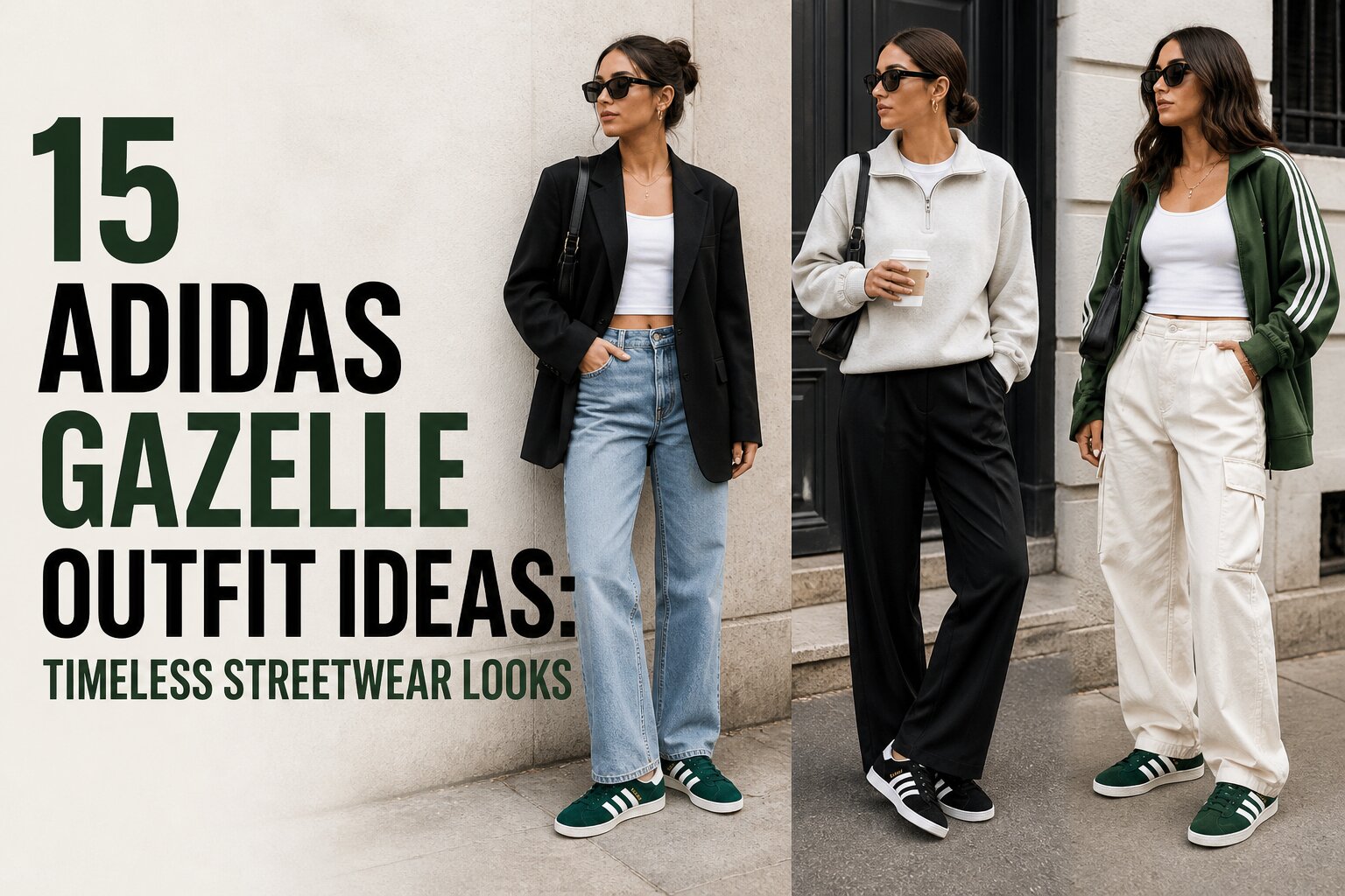 15 Adidas Gazelle Outfit Ideas: Timeless Streetwear Looks
