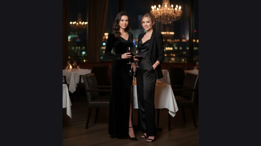 15 All Black Dinner Outfits